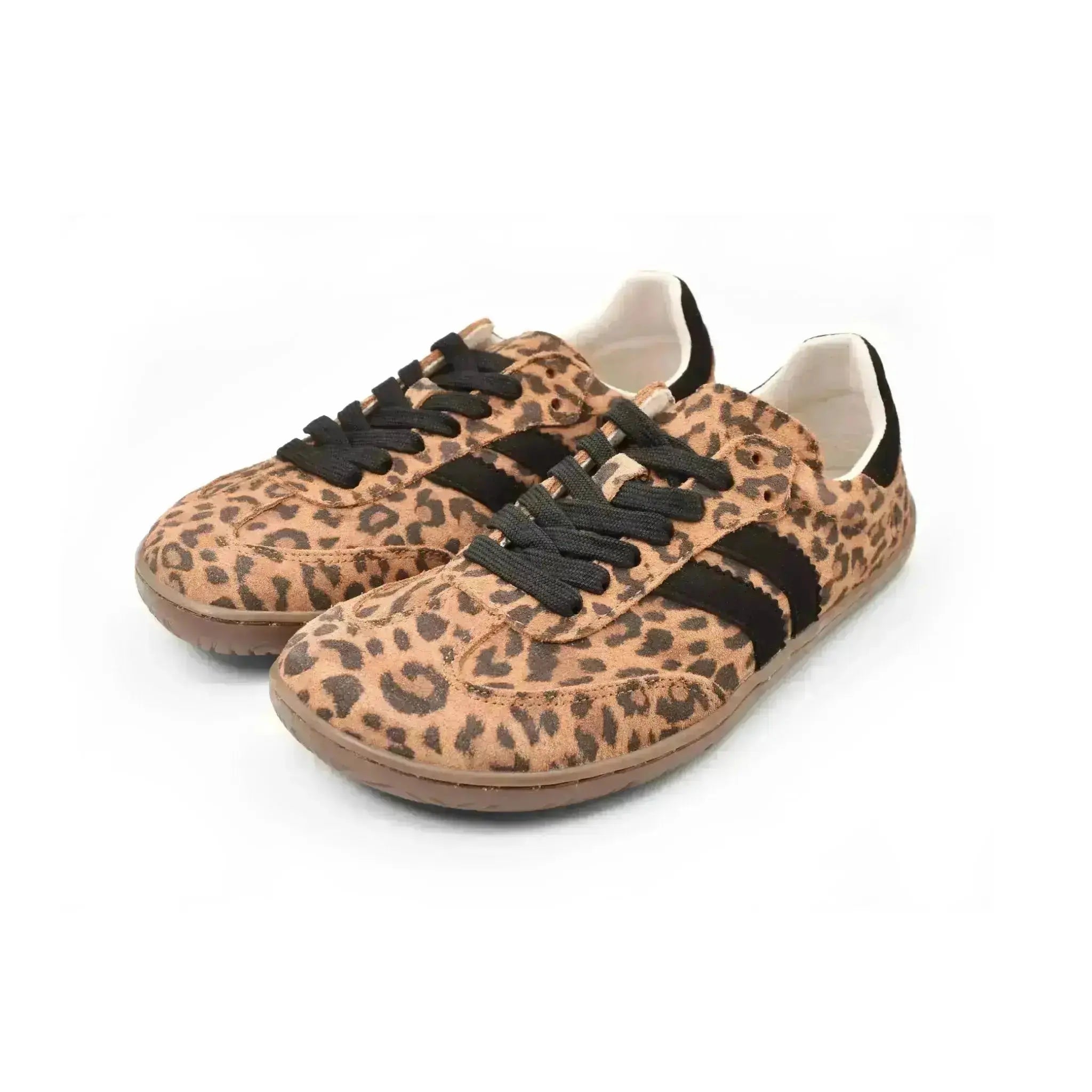 Coqueflex - Whiskey Leopard - Zapatillas barefoot de leopardo para mujer