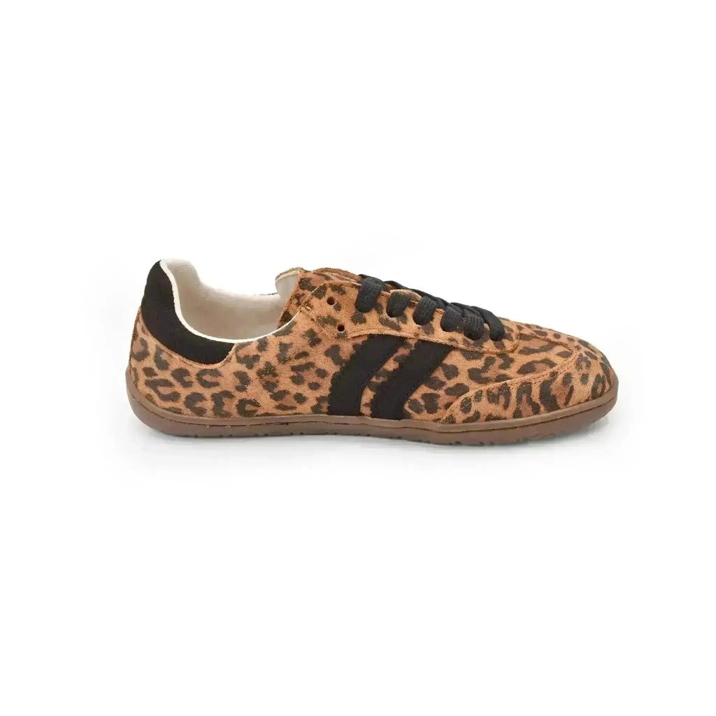 Coqueflex - Whiskey Leopard - Zapatillas barefoot de leopardo para mujer