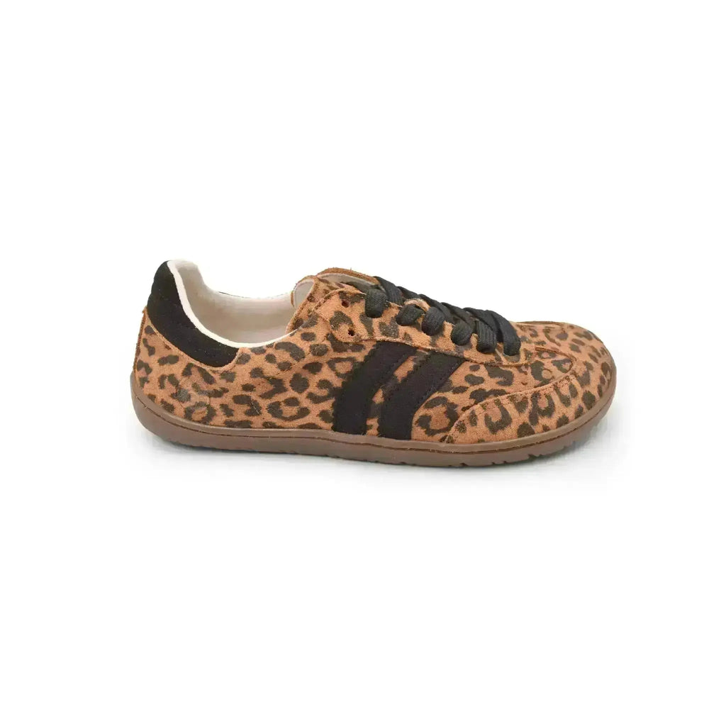 Coqueflex - Whiskey Leopard - Zapatillas barefoot de leopardo para mujer