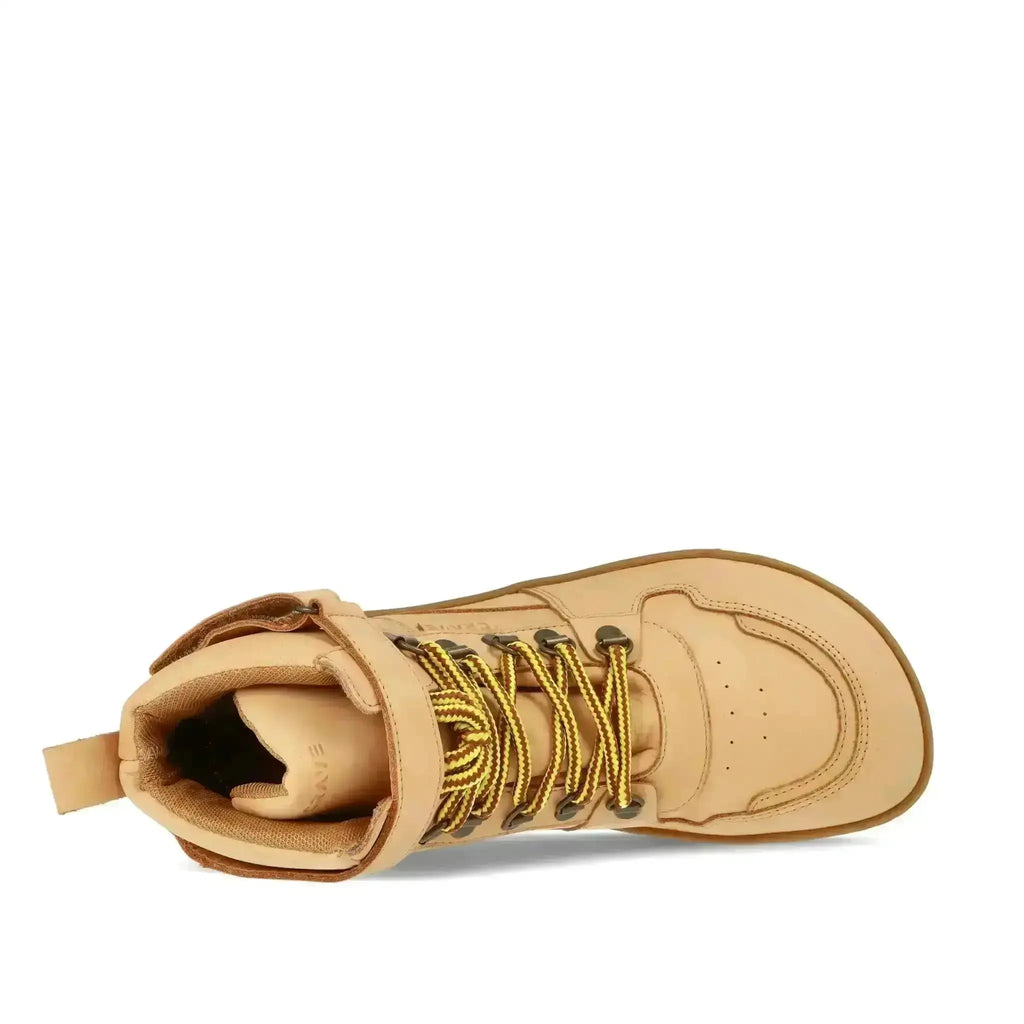 Crave - Glasgow 2.0 Cognac - botas barefoot con membrana unisex marrones