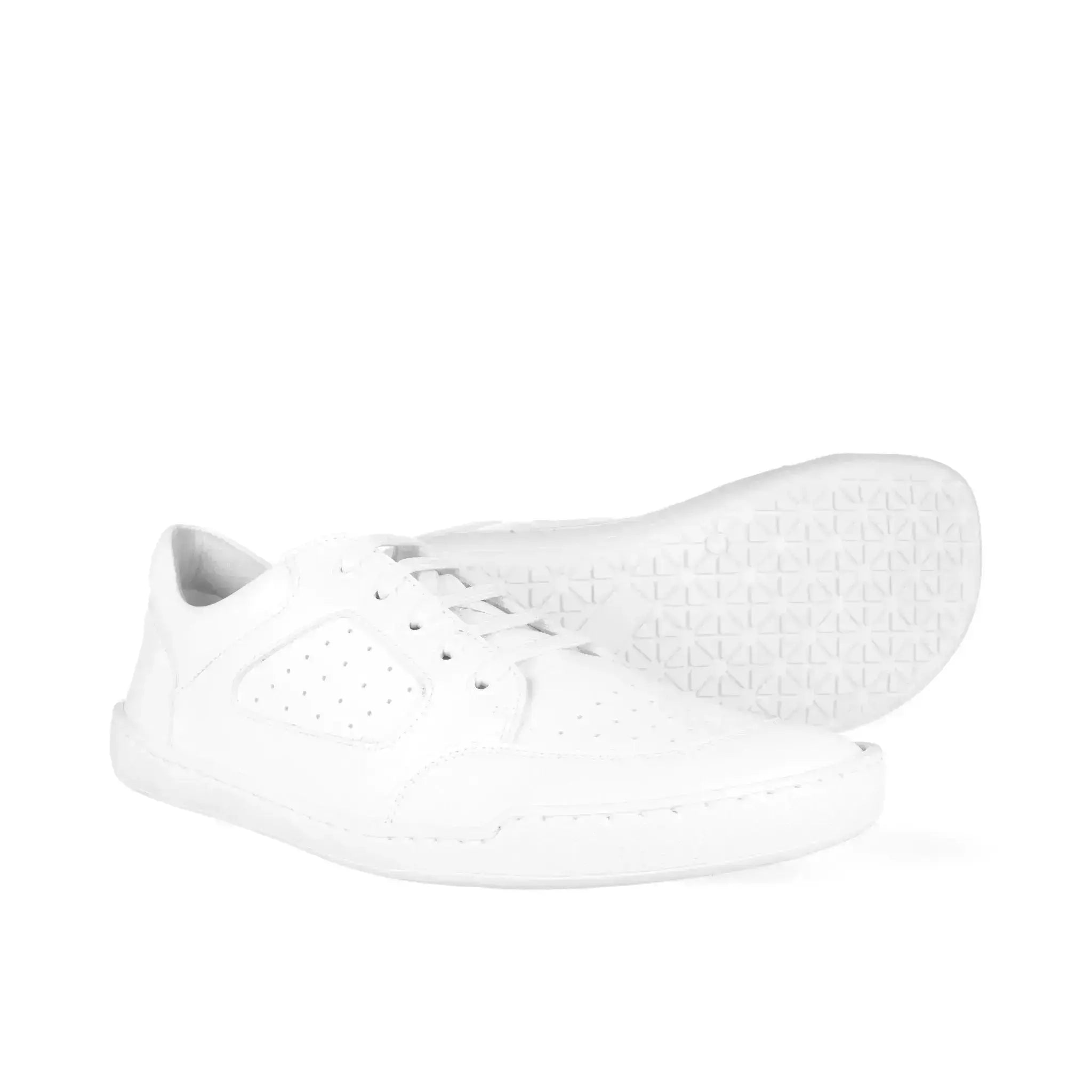 Crave - Medellin White - zapatillas barefoot unisex veganas blancas