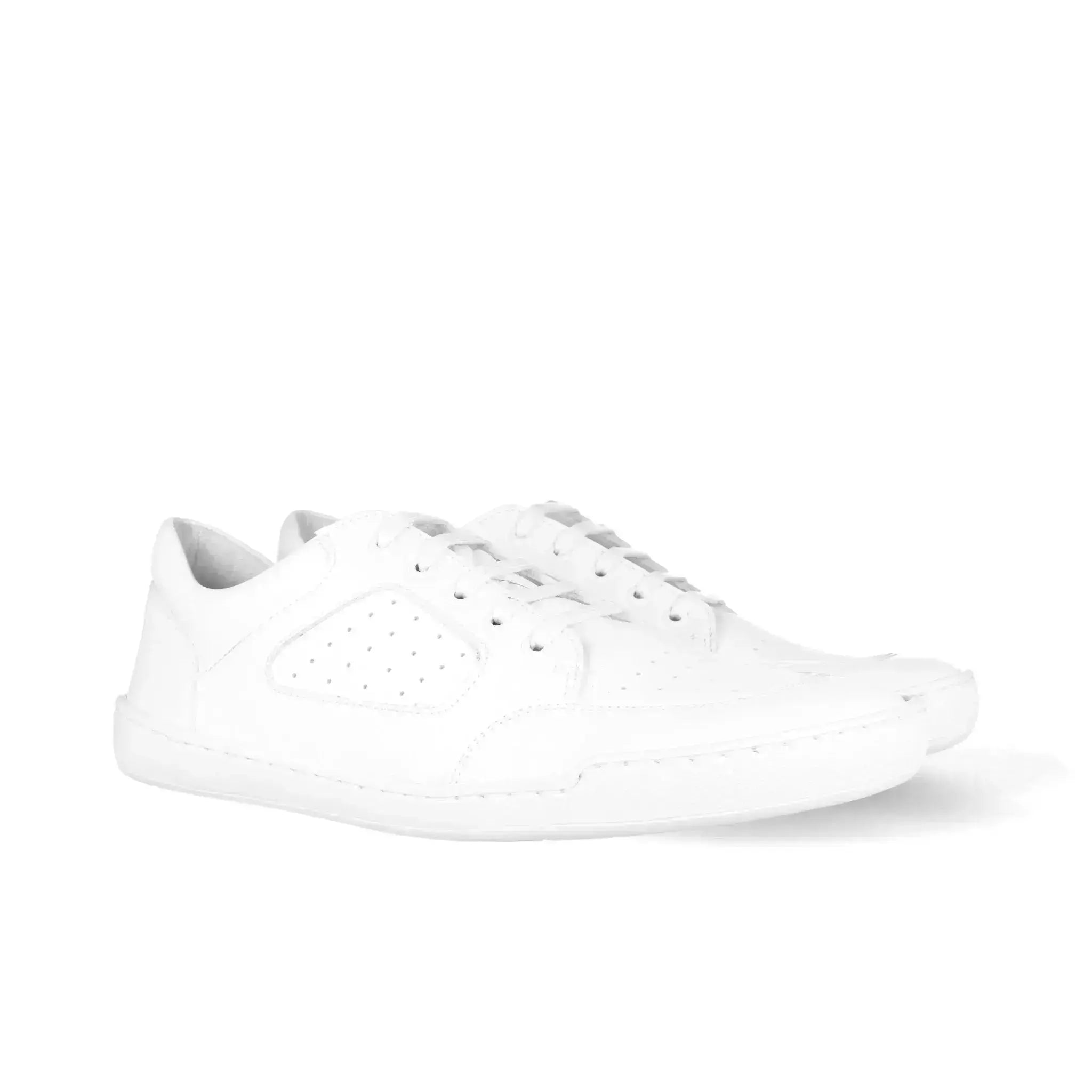 Crave - Medellin White - zapatillas barefoot unisex veganas blancas