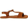 El Naturalista - Satya Cuero - Sandalias barefoot de nobuck marrones para mujer