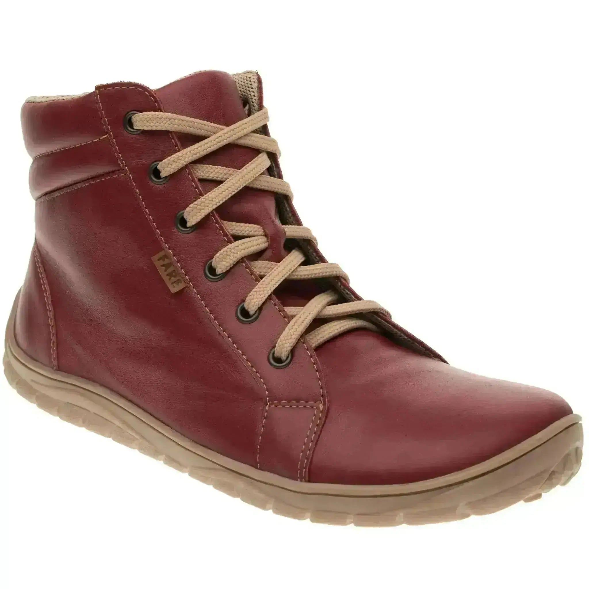 Fare Bare - AVILA All Year Arona Red - Botines barefoot sin forro unisex