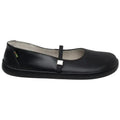 Fare Bare Ballerinas Buckle Black - Bailarinas barefoot de cuero para mujer negras