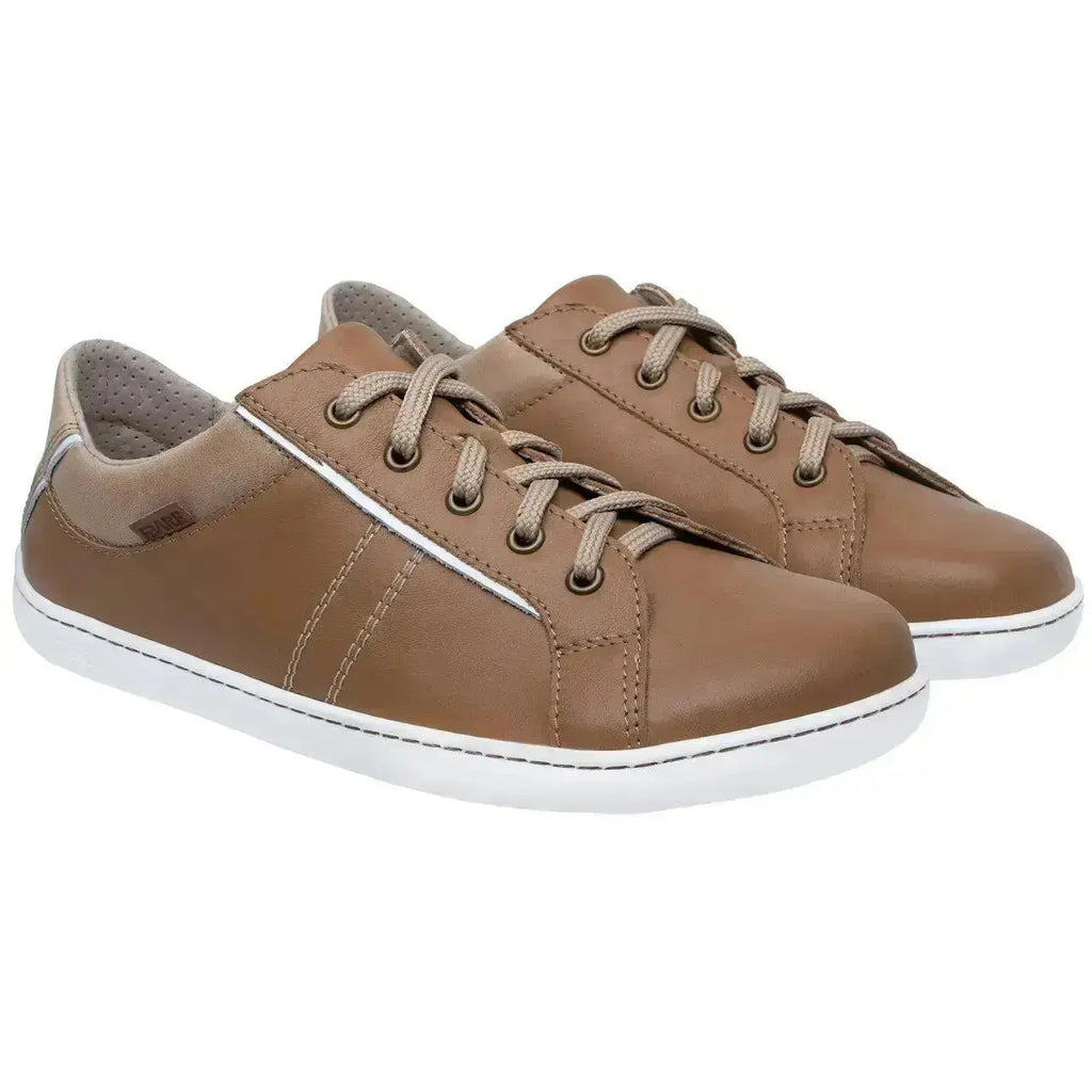 Fare Bare - Elegant Brown - Zapatillas barefoot de piel unisex marrones