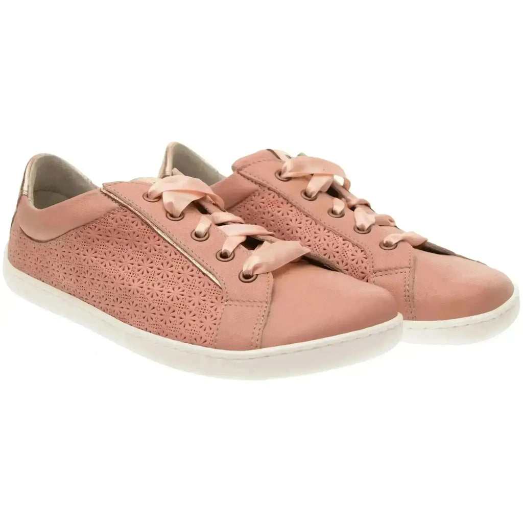 Fare Bare - Elegant Lola Apricot - Zapatillas barefoot de piel para mujer