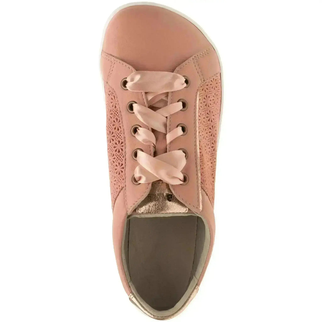 Fare Bare - Elegant Lola Apricot - Zapatillas barefoot de piel para mujer