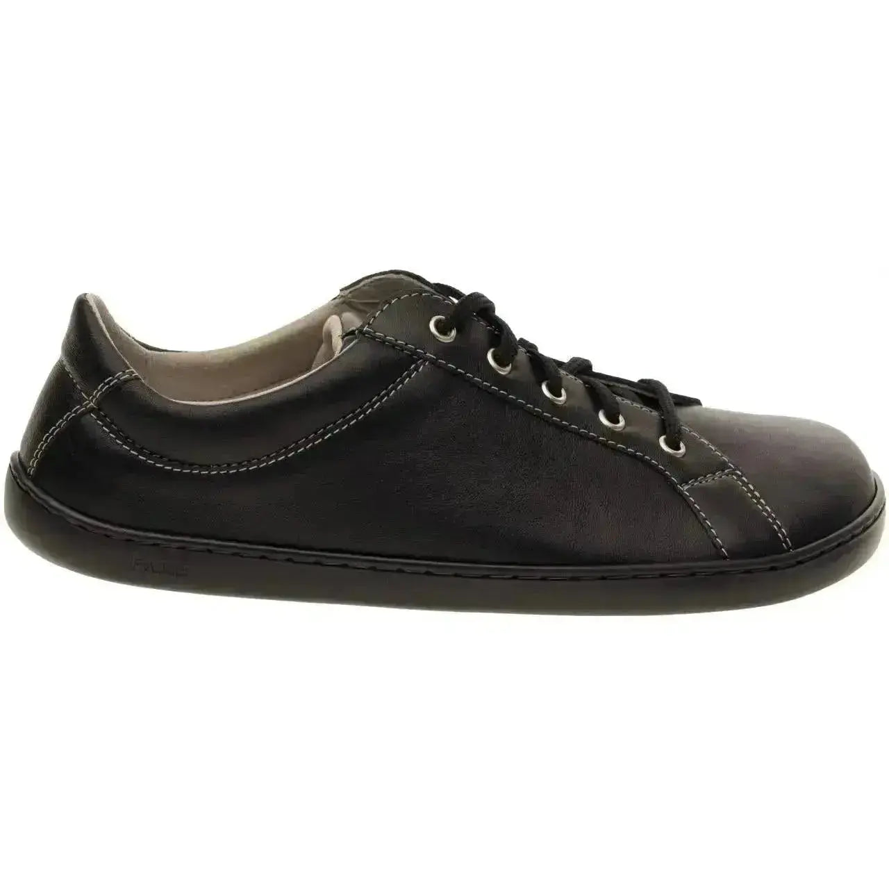 Fare Bare - Elegant Lugo Black - Zapatillas barefoot de piel unisex negras