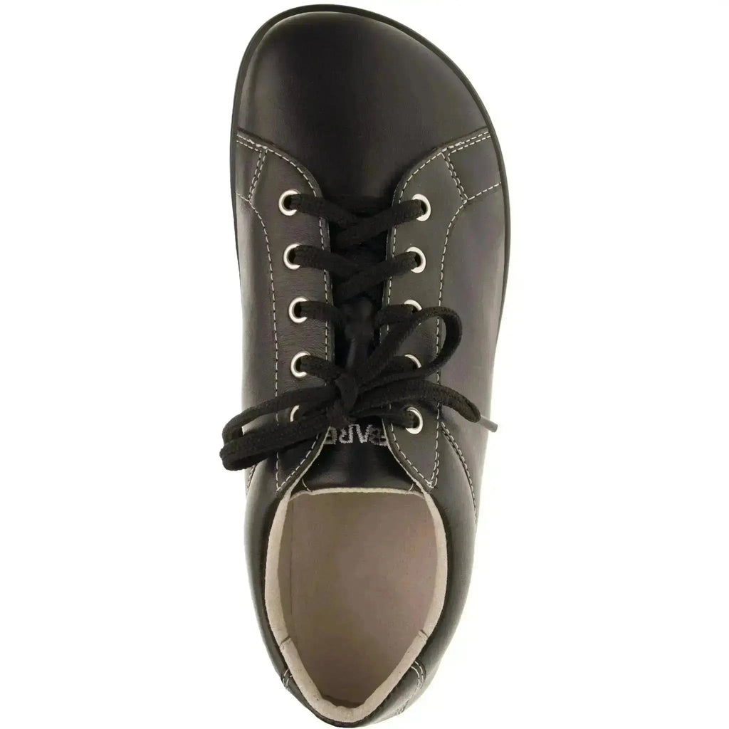 Fare Bare - Elegant Lugo Black - Zapatillas barefoot de piel unisex negras