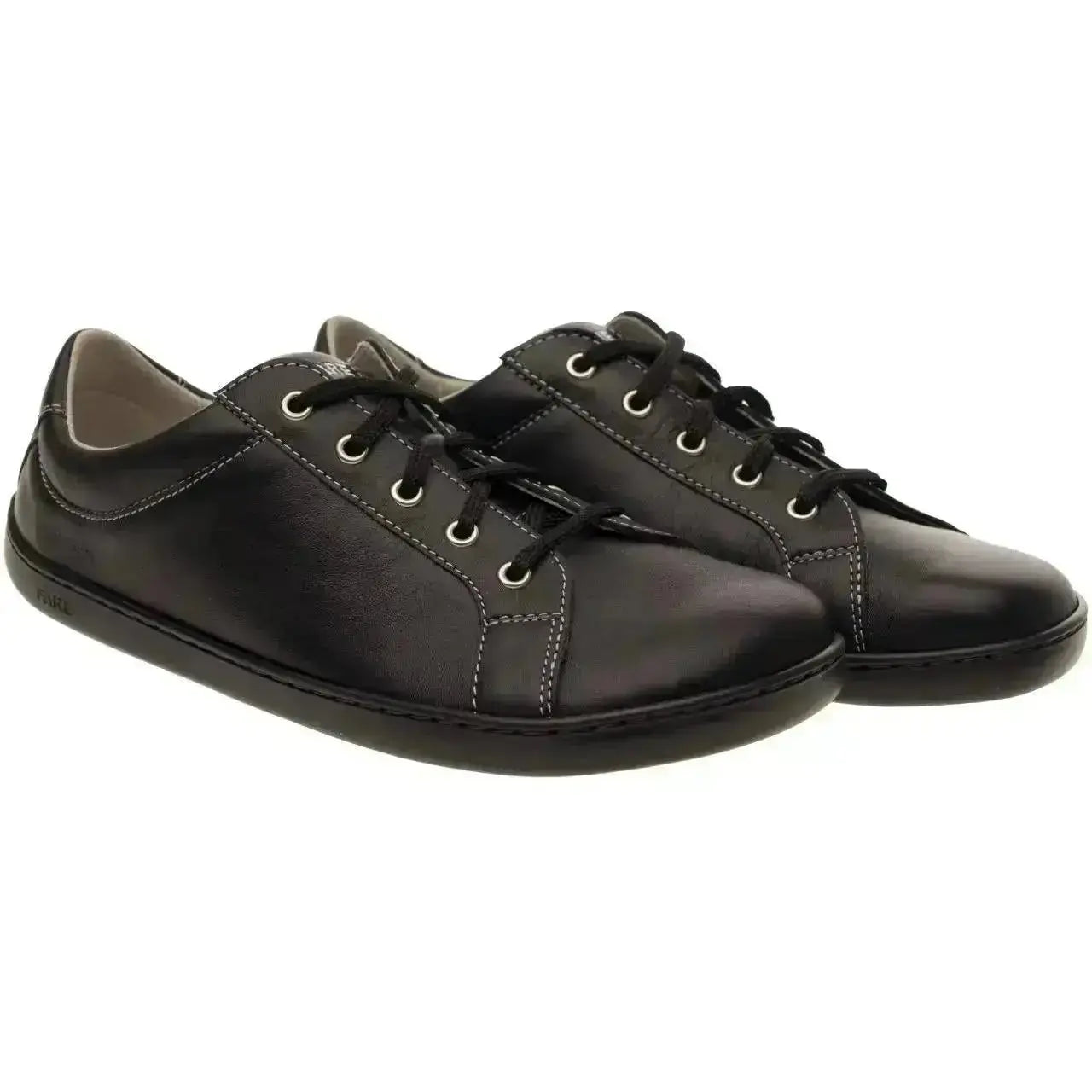 Fare Bare - Elegant Lugo Black - Zapatillas barefoot de piel unisex negras