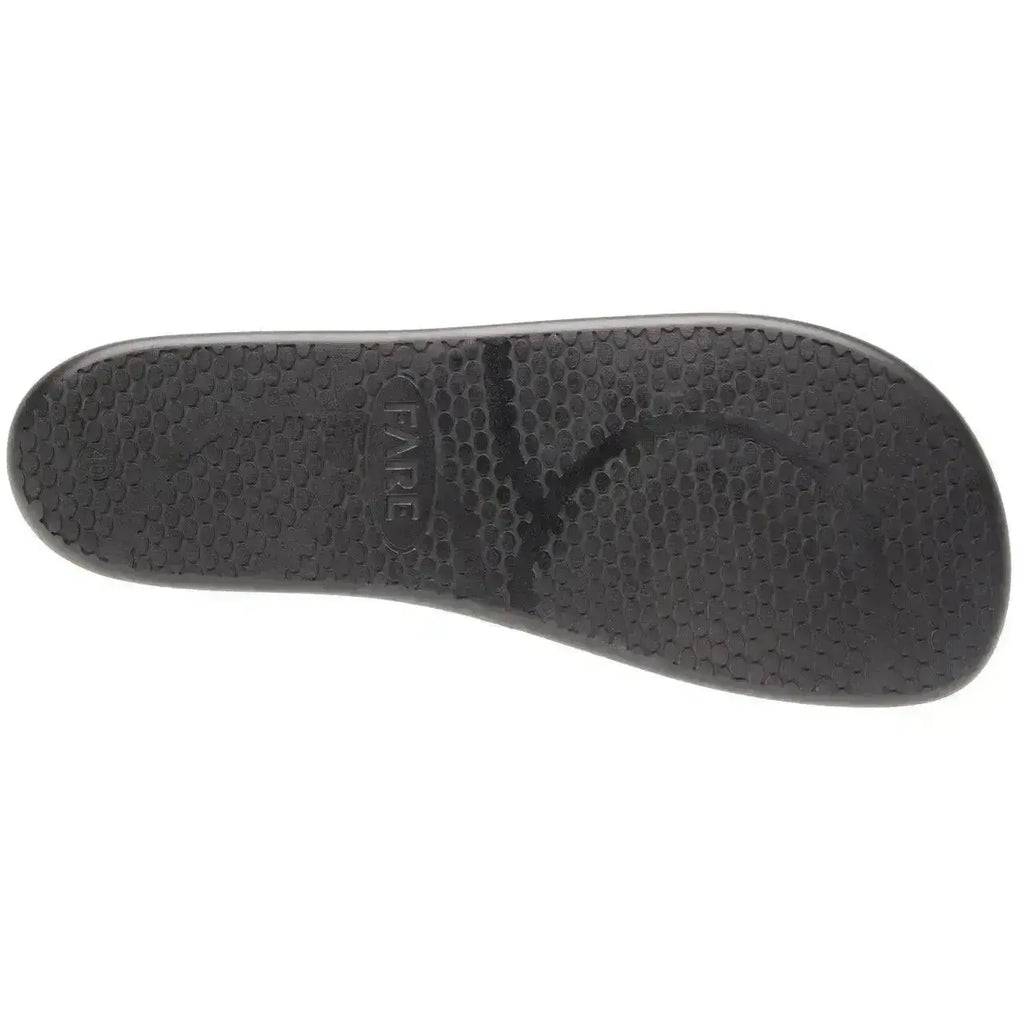 Fare Bare - Elegant Lugo Black - Zapatillas barefoot de piel unisex negras