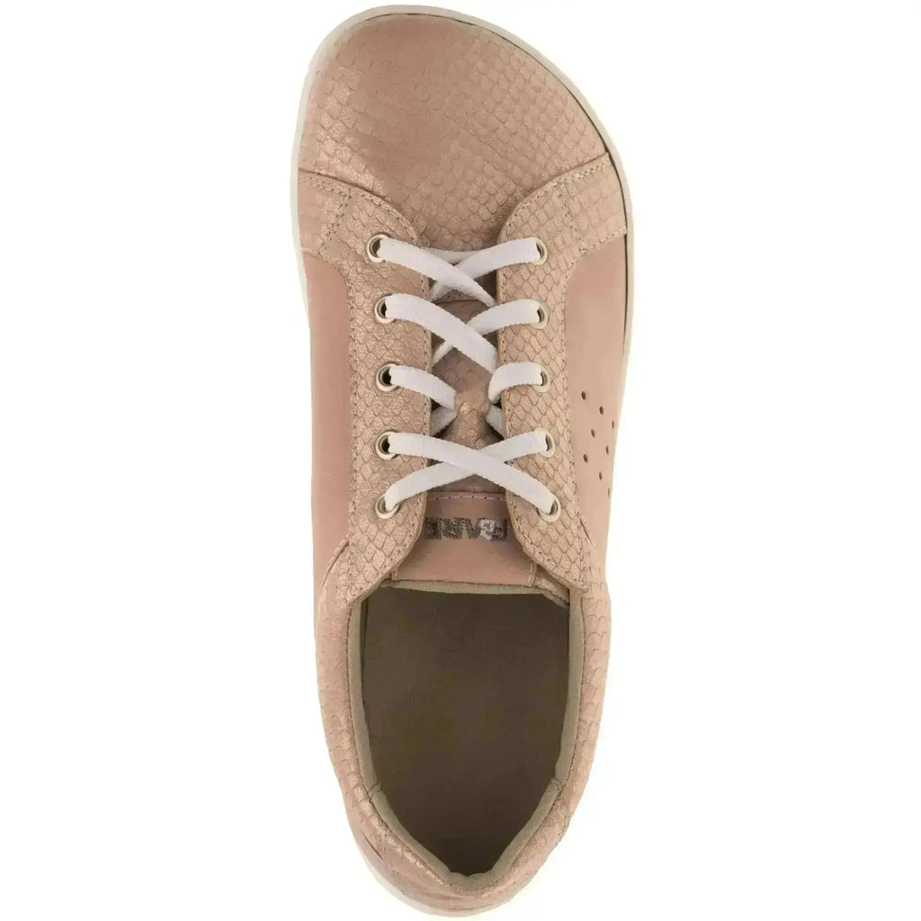 Fare Bare - Elegant Marbela Pink - Zapatillas barefoot de piel para mujer