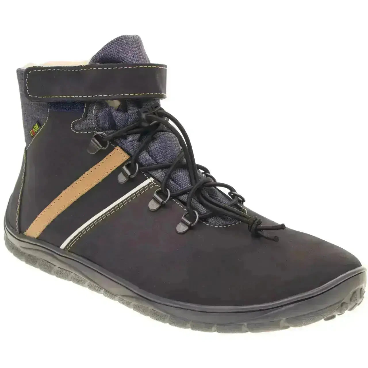 Fare Bare - Fjordky Winter Waterproof Blue - Botines barefoot impermeables calientes unisex