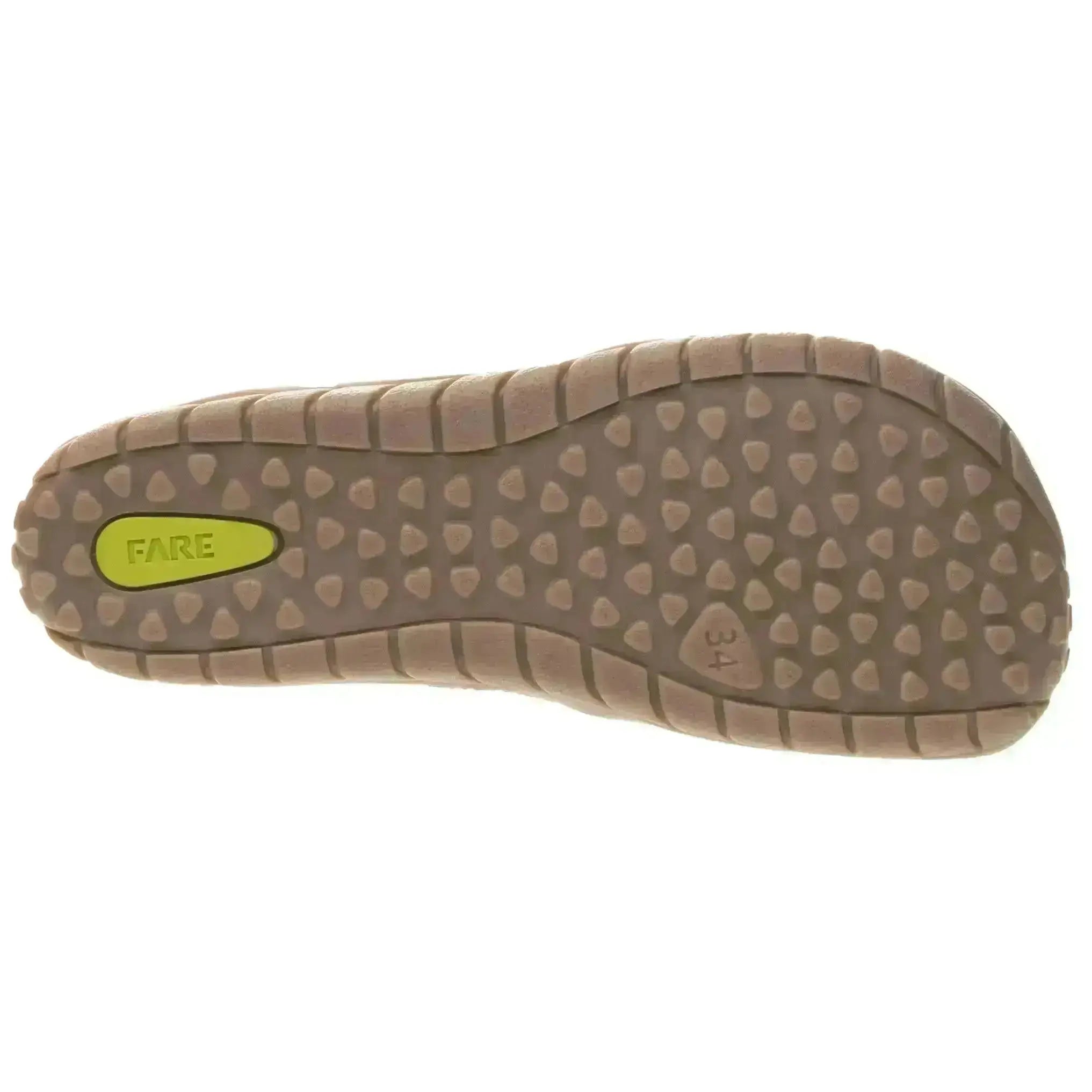 Fare Bare - Fjordky Winter Waterproof Ochre - Botines barefoot impermeables calientes triple velcro