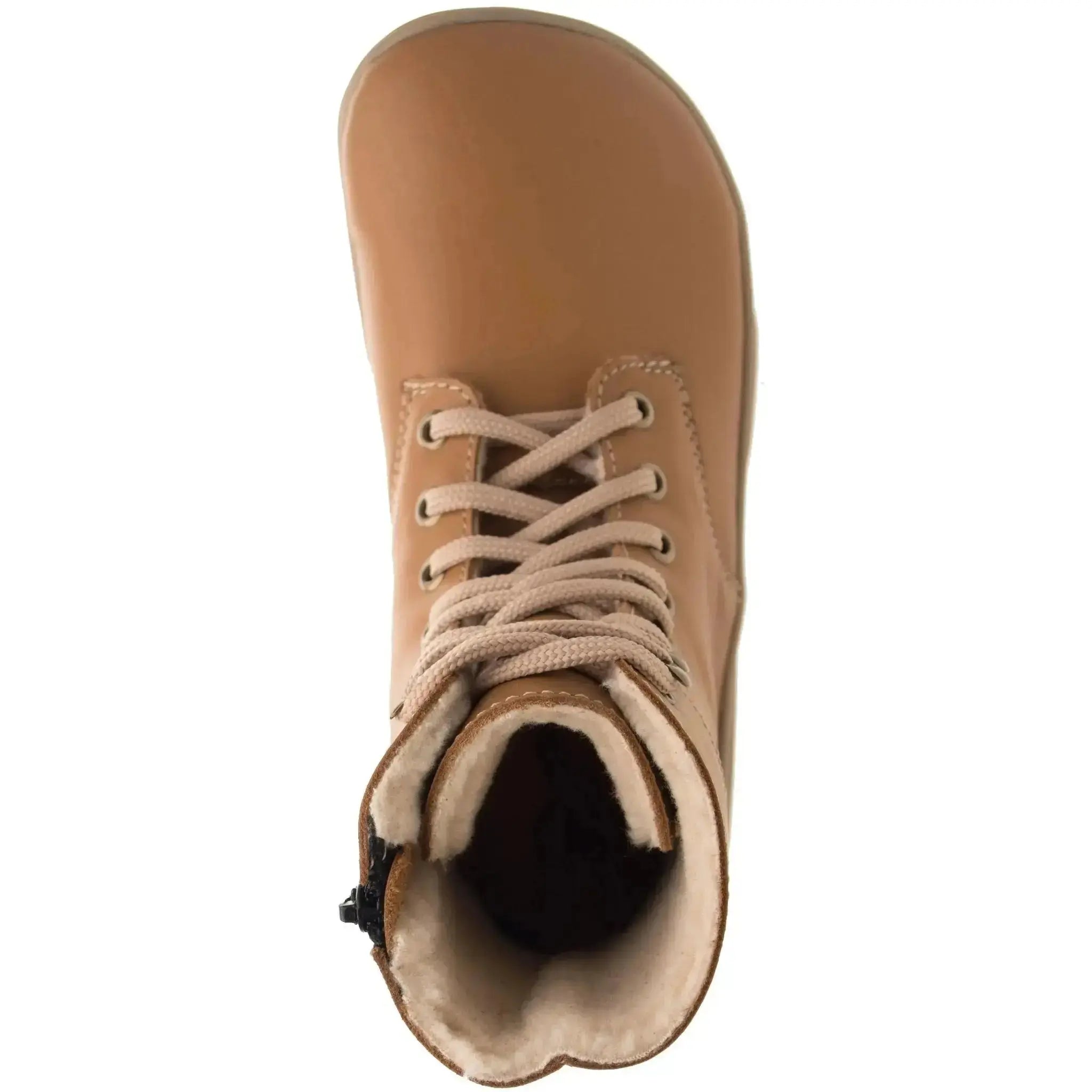 Fare Bare - Freya Winter Shoes Brown - botas barefoot de invierno calientes unisex