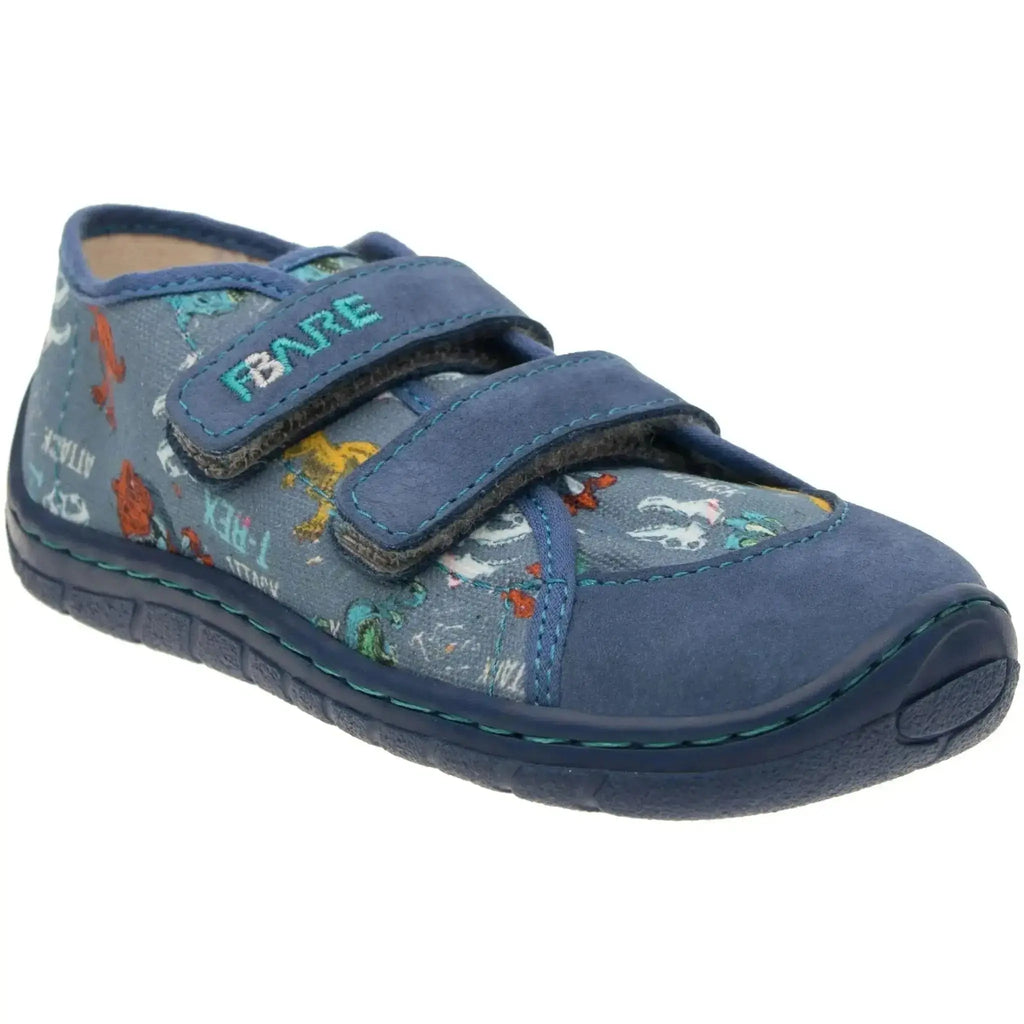 Fare Bare Kids - Serie A Dinosaurios - Lonetas barefoot infantiles