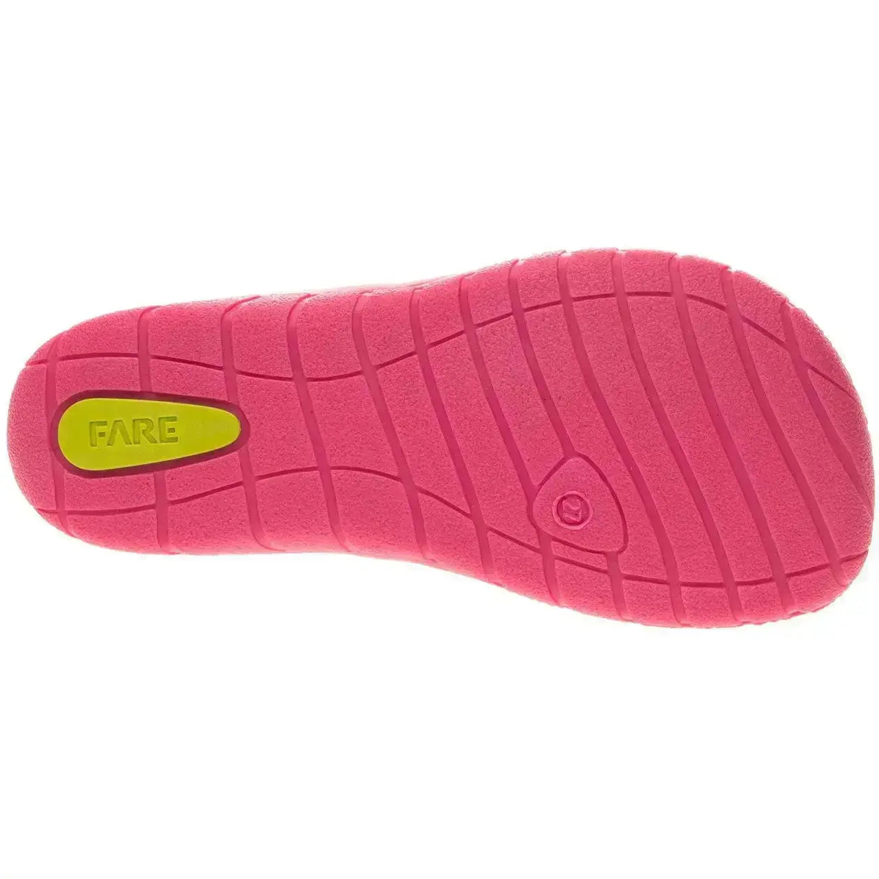 Fare Bare Kids - Serie A Rose - Chaussures barefoot en toile
