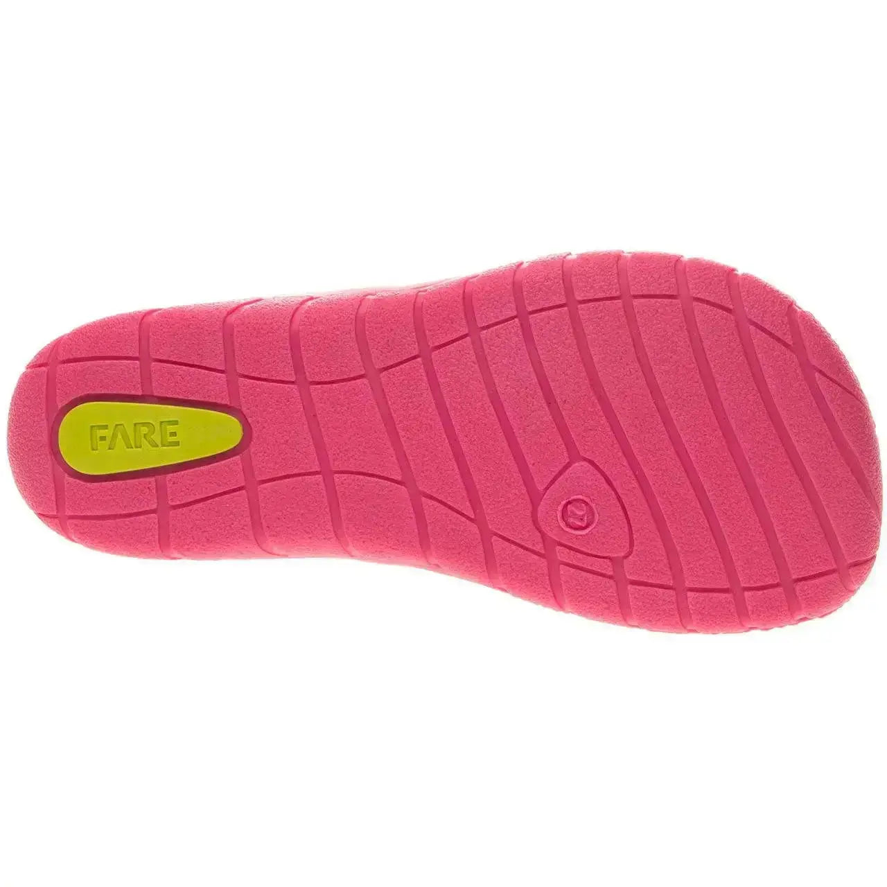 Fare Bare Kids - Serie A Pink - Lonetas barefoot infantiles rosas