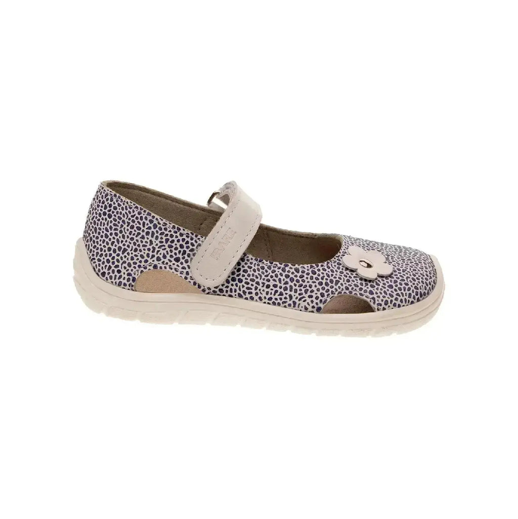 Fare Bare Kids - Summer Ballerina Silver Blue - Bailarinas barefoot infantiles