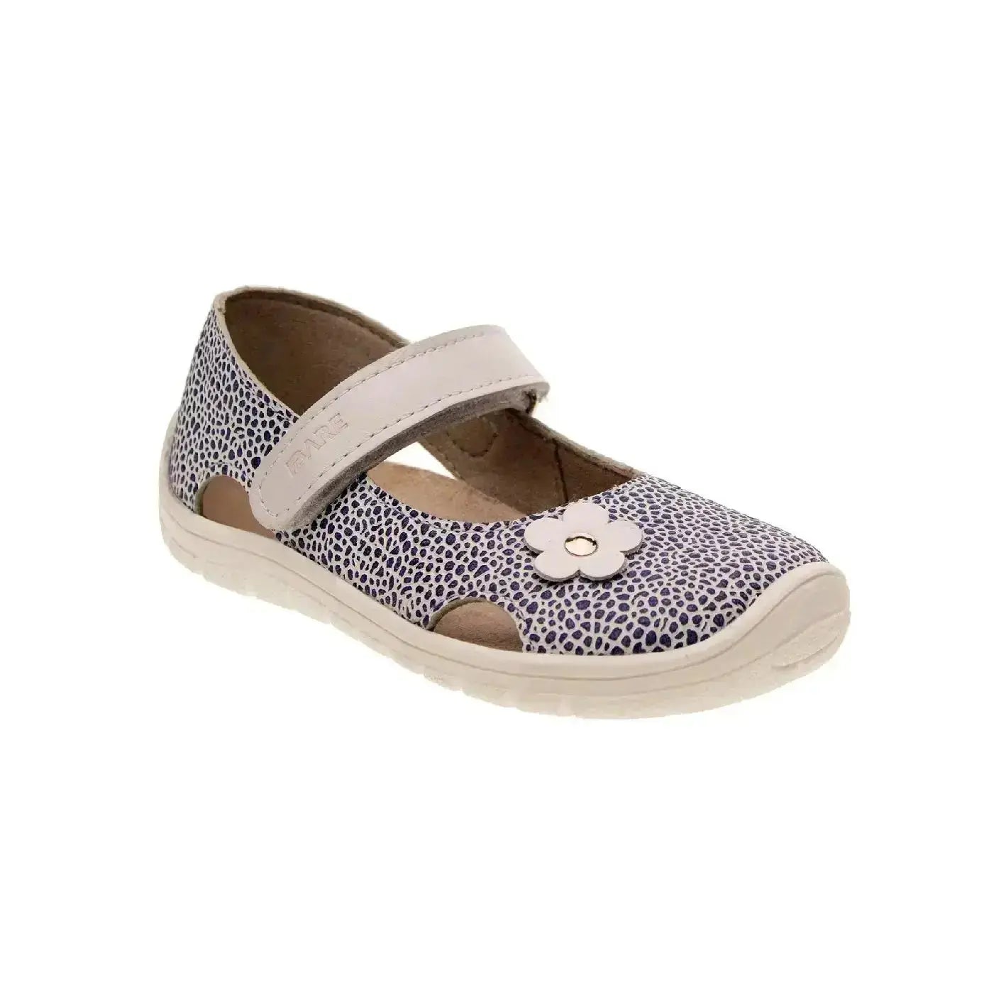 Fare Bare Kids - Summer Ballerina Silver Blue - Bailarinas barefoot infantiles