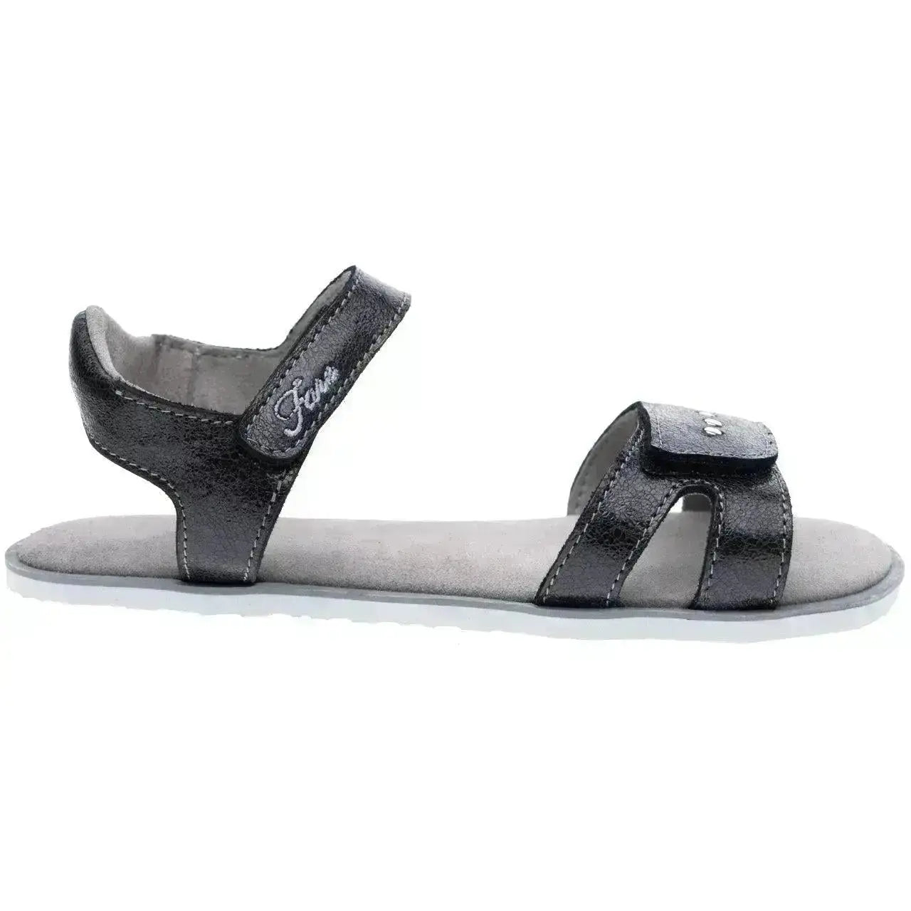 Fare Bare Kids - Chaussures barefoot noires - Sandales barefoot