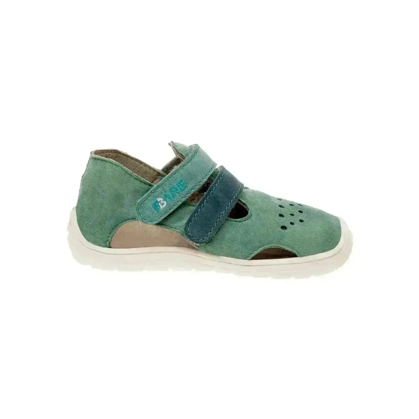 Fare Bare Kids Summer Shoes Green B5464431 - Sandalias barefoot infantiles verde