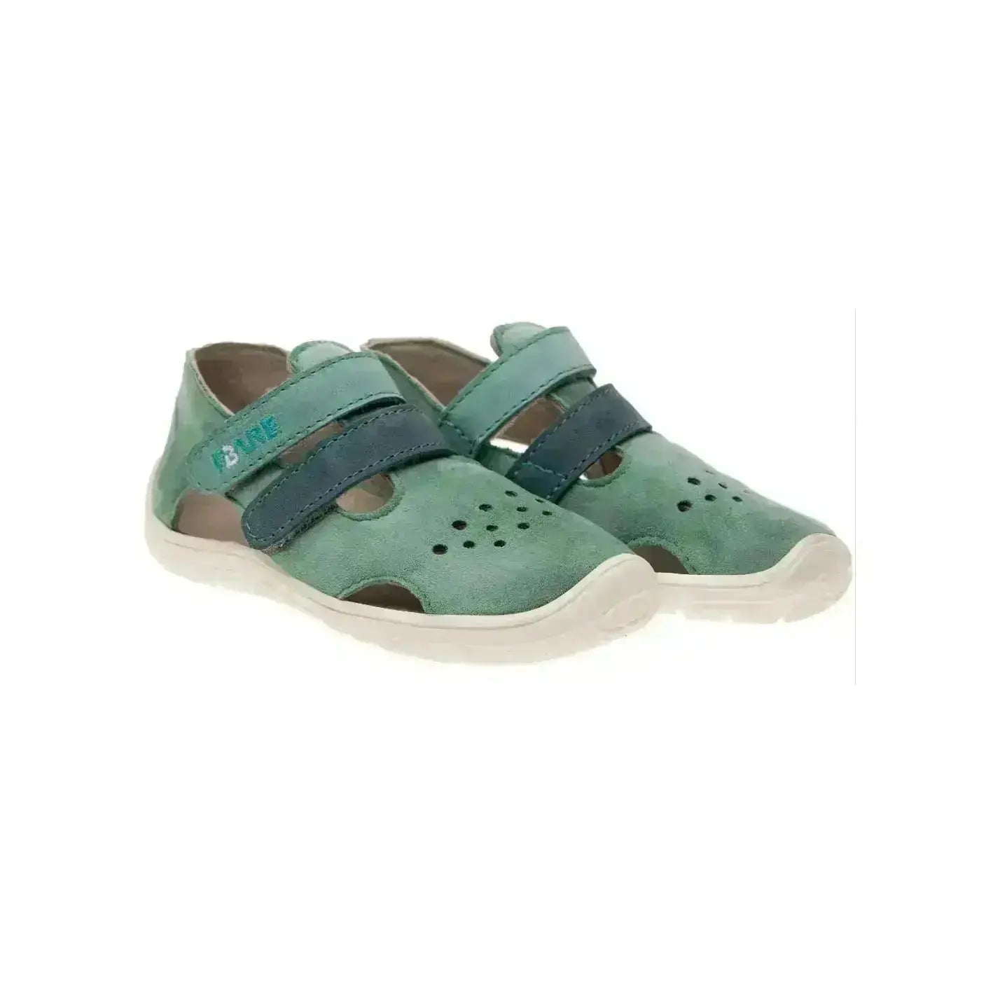 Fare Bare Kids Summer Shoes Green B5464431 - Sandalias barefoot infantiles verde