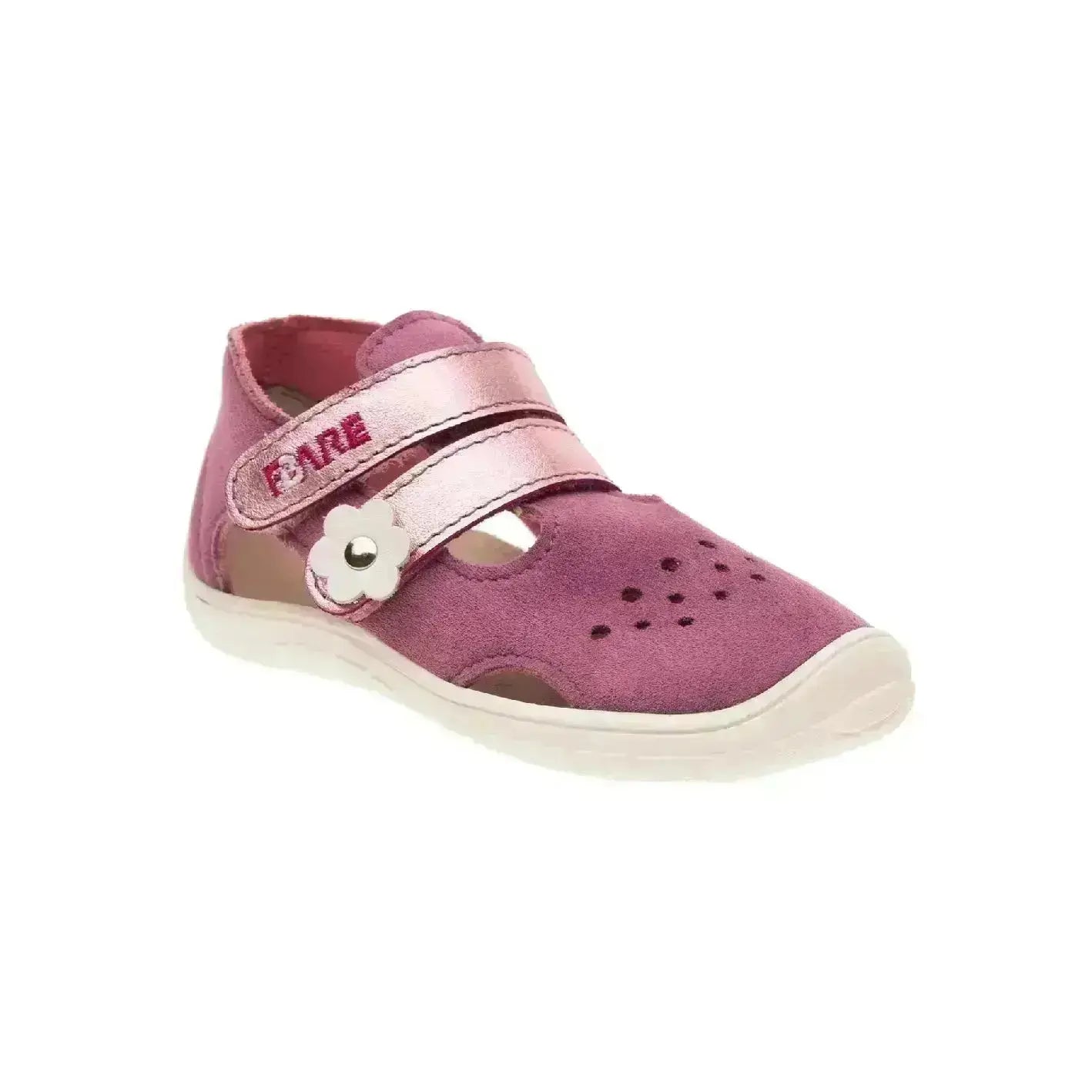 Fare Bare Kids - Summer Shoes Pink B5464491 - Sandalias deportivas lona barefoot infantiles rosa