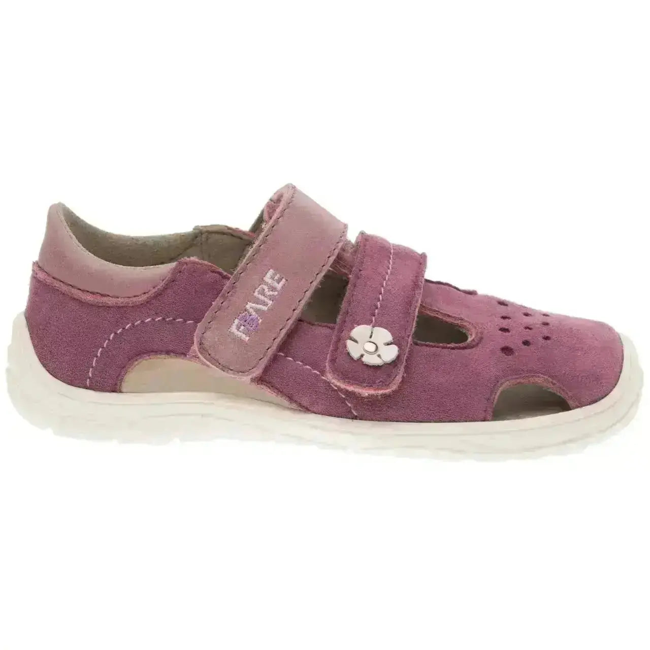 Fare Bare Kids - Summer Shoes Pink B5564491 - Sandalias deportivas lona barefoot infantiles rosa