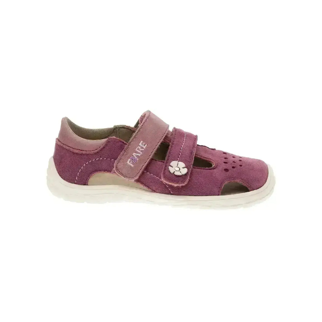 Fare Bare Kids - Summer Shoes Pink B5564491 - Sandalias deportivas lona barefoot infantiles rosa
