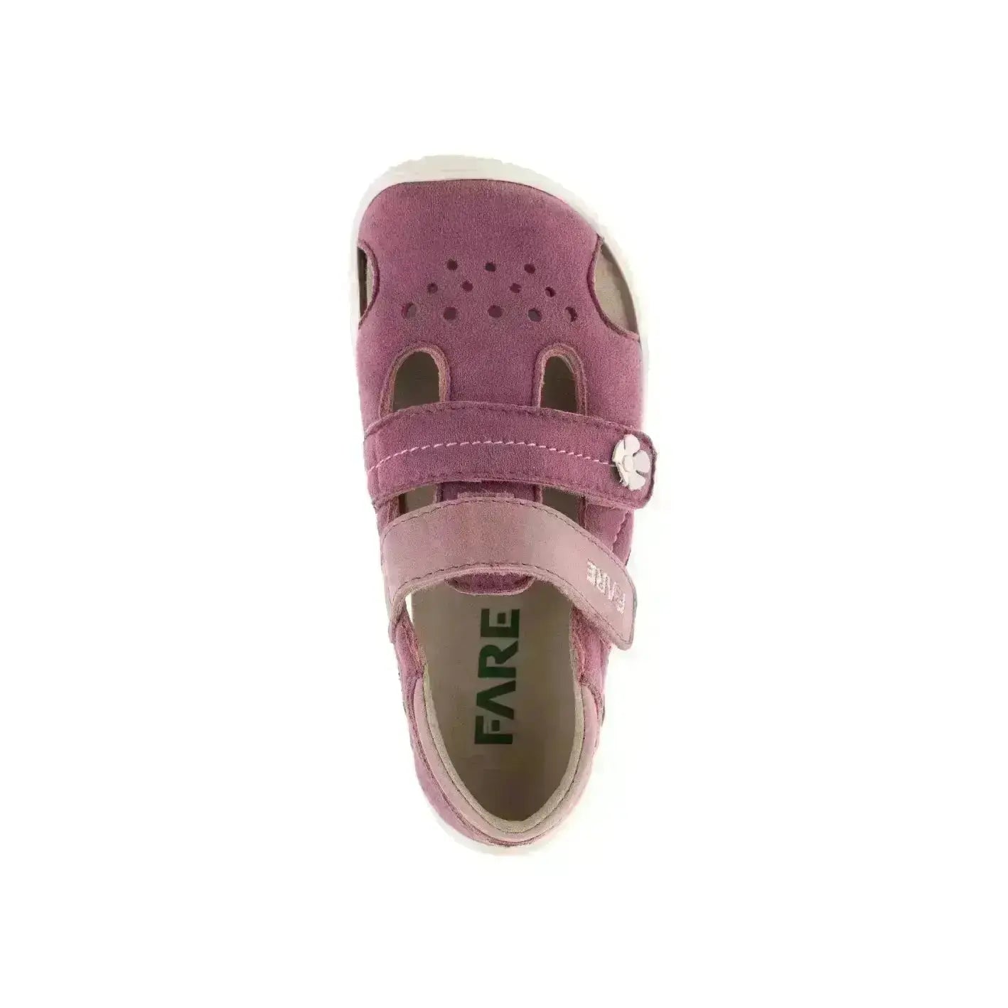 Fare Bare Kids - Summer Shoes Pink B5564491 - Sandalias deportivas lona barefoot infantiles rosa