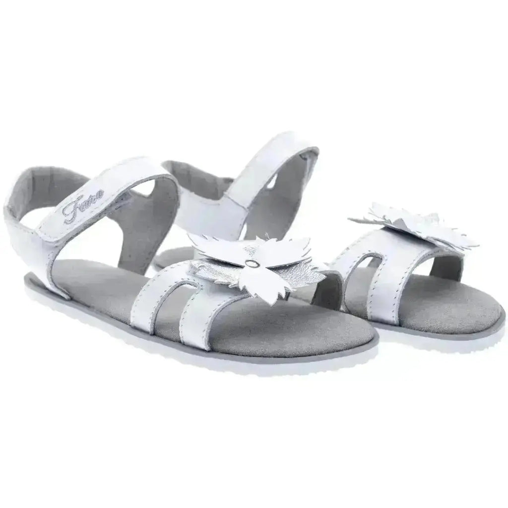 Fare Bare Kids - Summer Shoes White - Sandalias barefoot infantiles blancas