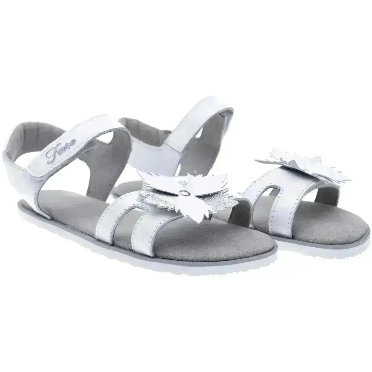Fare Bare Kids - Summer Shoes White - Sandalias barefoot infantiles blancas