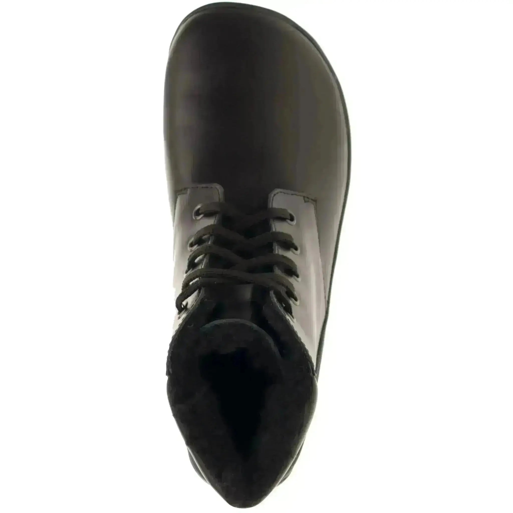 Fare Bare - Nivella Winter Black - Botines barefoot unisex calientes negros