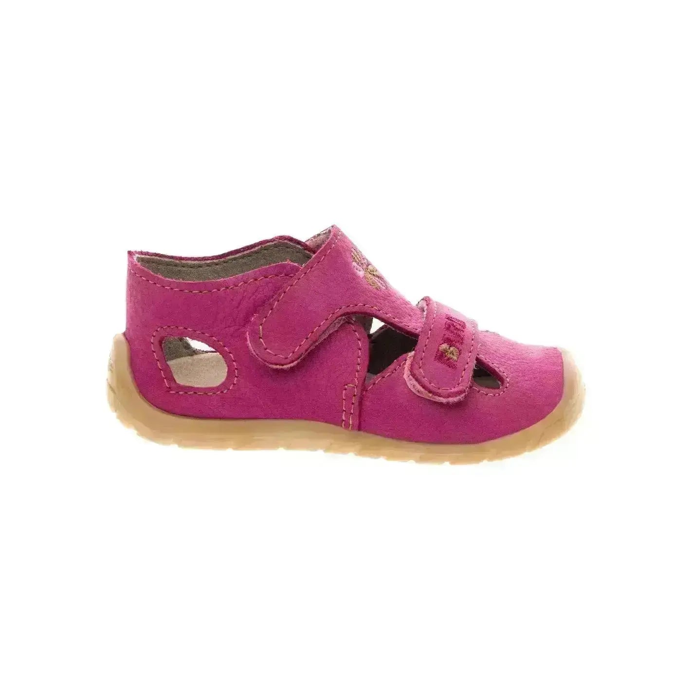 Fare Bare - Primeros pasos Fucsia - Sandalias respetuosas para primeros pasos
