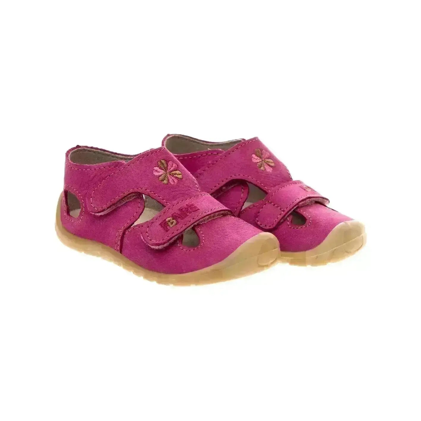 Fare Bare - Primeros pasos Fucsia - Sandalias respetuosas para primeros pasos