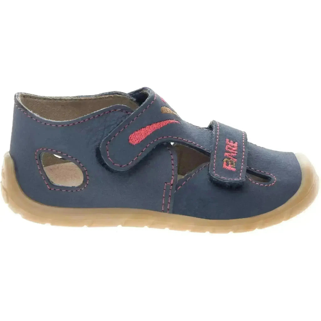 Fare Bare - Primeros pasos Navy - Sandalias respetuosas para primeros pasos azul marino