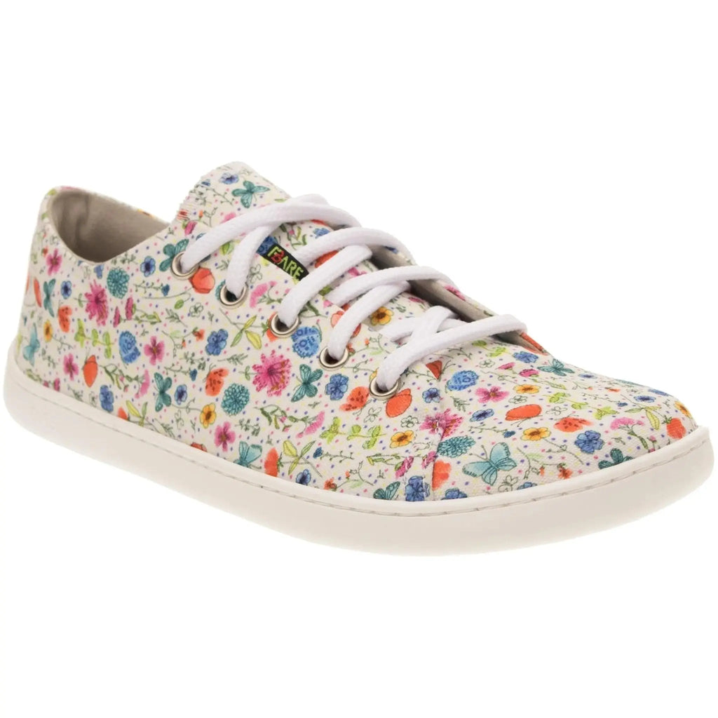 Fare Bare Sicilky Flowers - Lonetas barefoot para mujer con estampado de flores