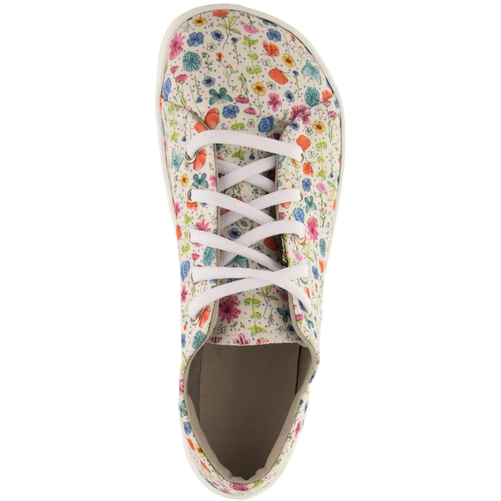 Fare Bare Sicilky Flowers - Lonetas barefoot para mujer con estampado de flores