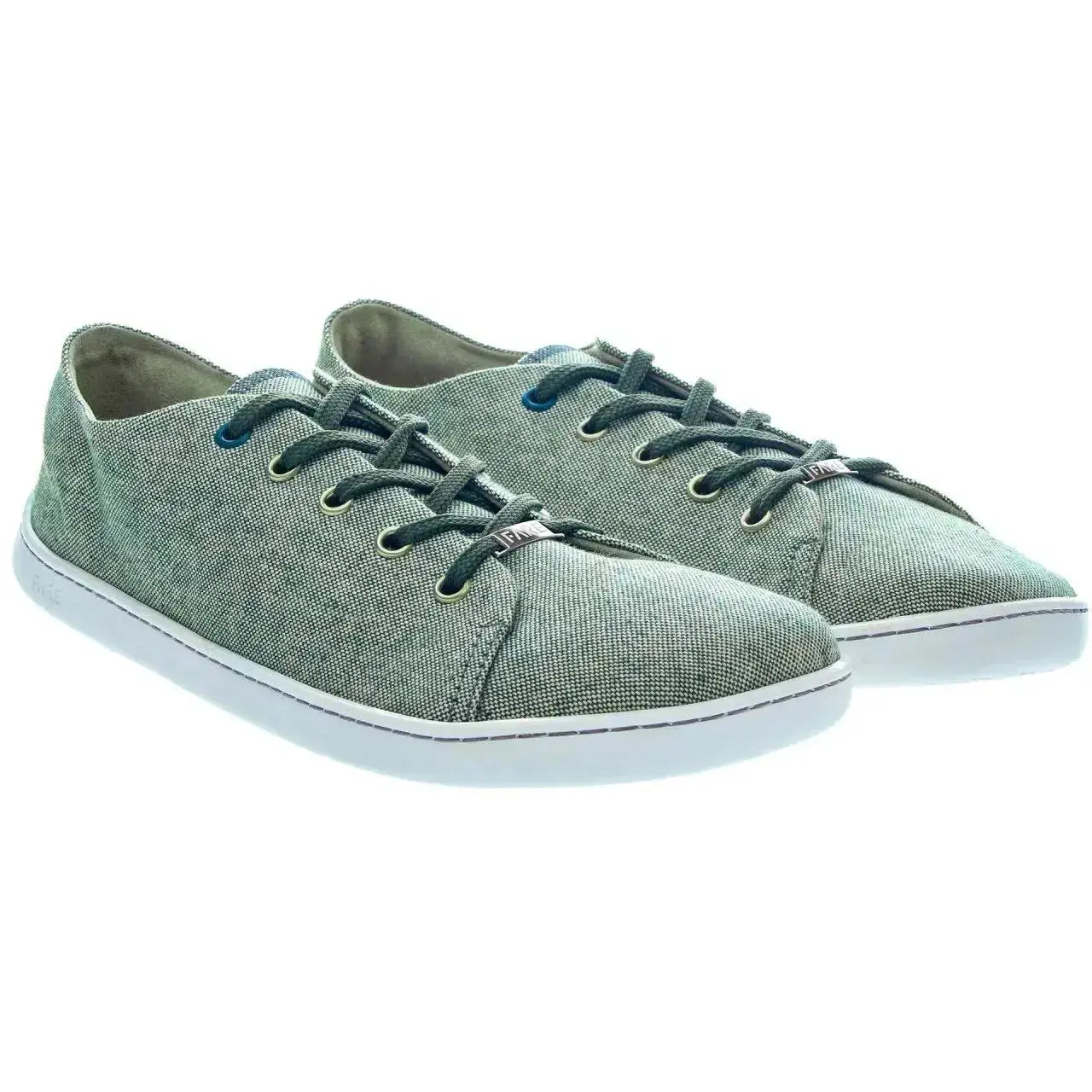 Fare Bare - Vert Sicile - Chaussures minimalistes unisexe en toile