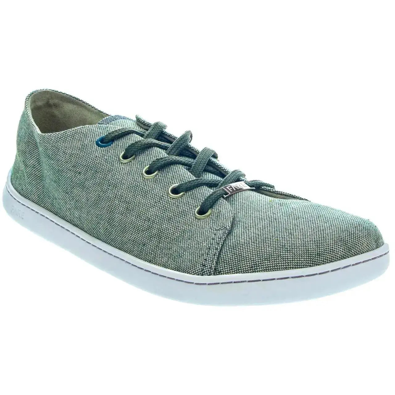 Fare Bare - Vert Sicile - Chaussures minimalistes unisexe en toile