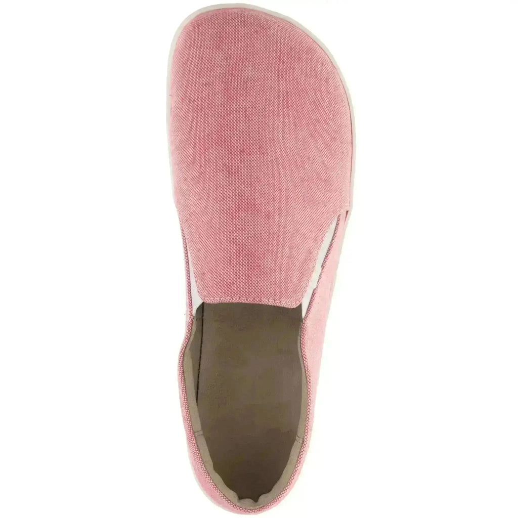 Fare Bare - Slip-On Lia Pink B5762451 - zapatillas sin cordones barefoot rosas para mujer