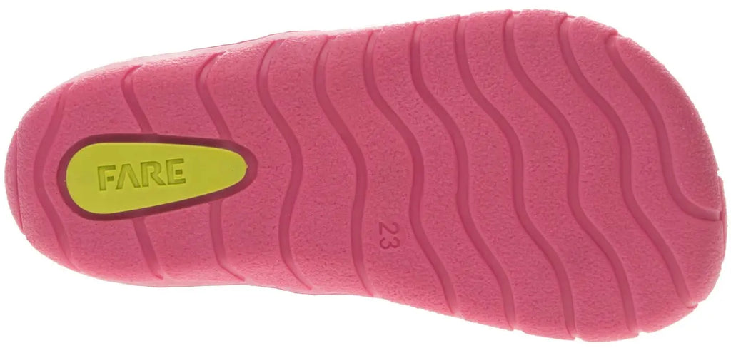 Fare Bare Slippers Grey Unicorns - Zapatillas de casa barefoot infantiles grises con estampado de unicornios  Cacles Barefoot