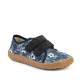 Froddo Barefoot - Barefoot Canvas Football - Lonetas barefoot infantiles azules fútbol