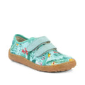 Froddo Barefoot - Toile Mint - Chaussures minimalistes en toile avec imprimé nature