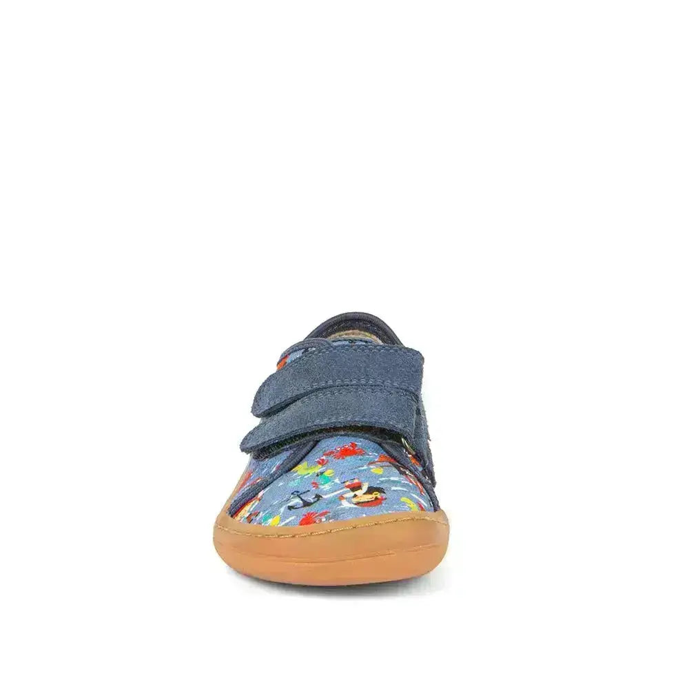 Froddo Barefoot - Barefoot Canvas Pirates - Lonetas barefoot infantiles azul piratas