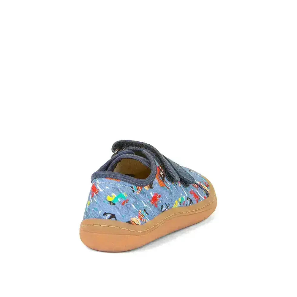Froddo Barefoot - Barefoot Canvas Pirates - Lonetas barefoot infantiles azul piratas