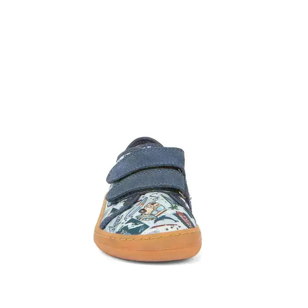 Froddo Barefoot - Barefoot Canvas Surf - Lonetas barefoot infantiles azul surf