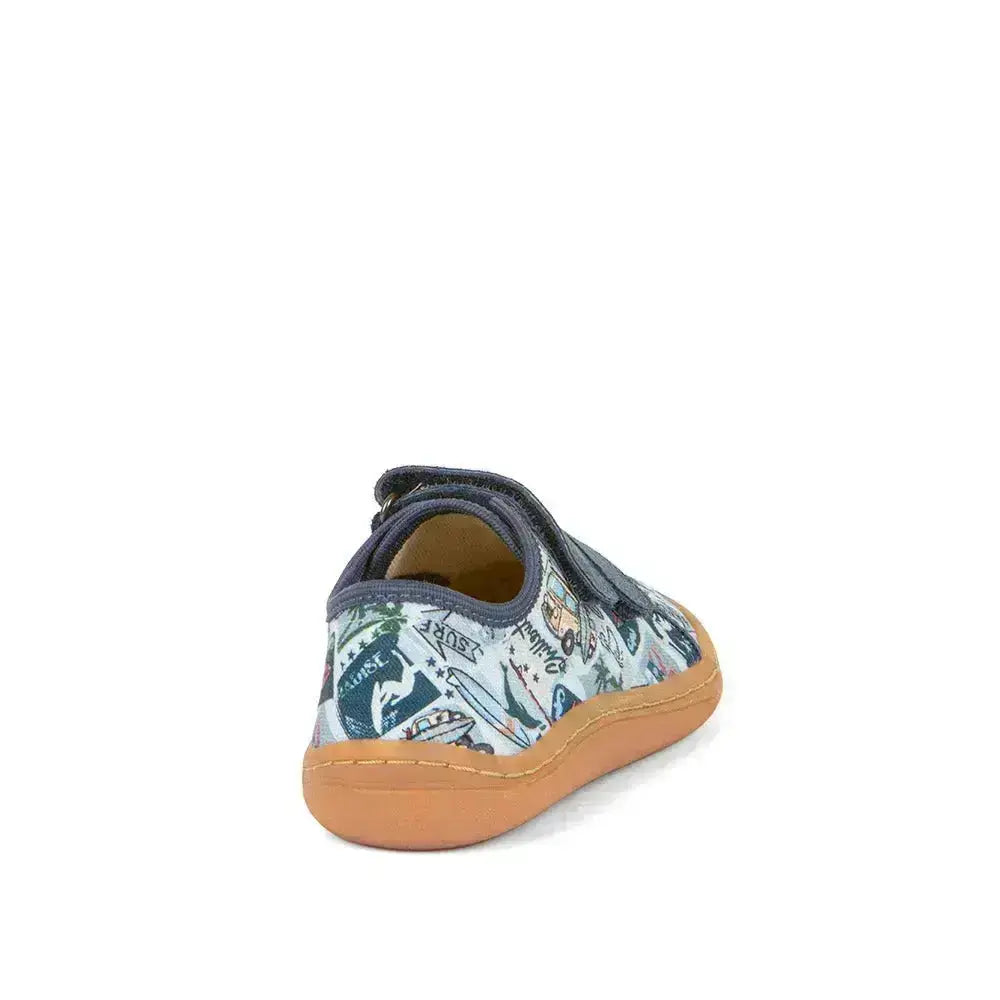 Froddo Barefoot - Barefoot Canvas Surf - Lonetas barefoot infantiles azul surf